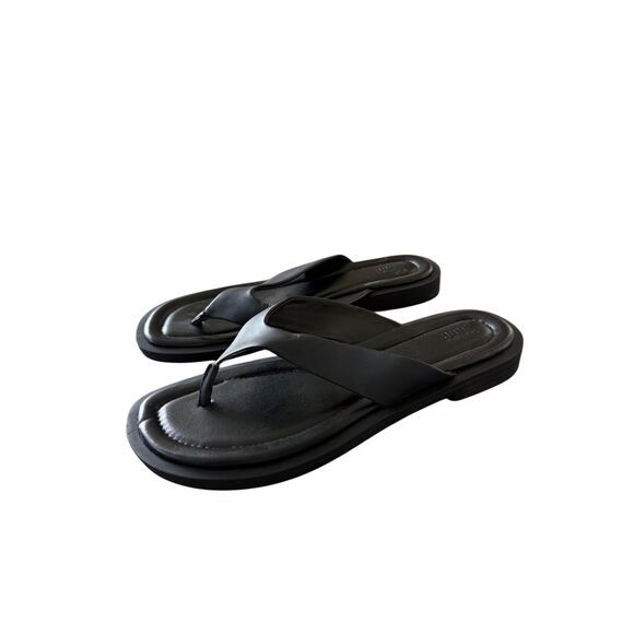 Nordstrom Rack Coco Flat Size 10 in Black - Picture 4 of 7